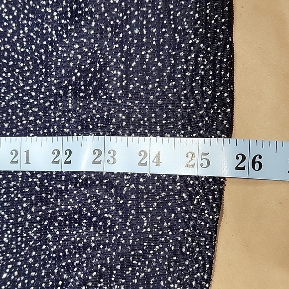 Chaus Size M Navy Blue with Gray and Silver Glittery Sleeveless Top, NEW w/ Tag - Picture 10 of 12